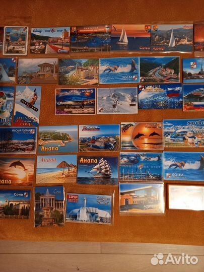 Новые магнитики на холодильник