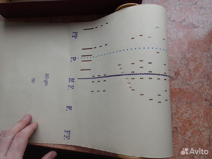 Пианолла мех пианино картриджи перфорированные