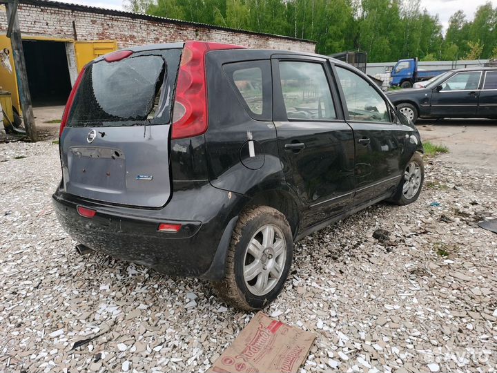 Nissan note e11 HR16 АКПП рест разбор