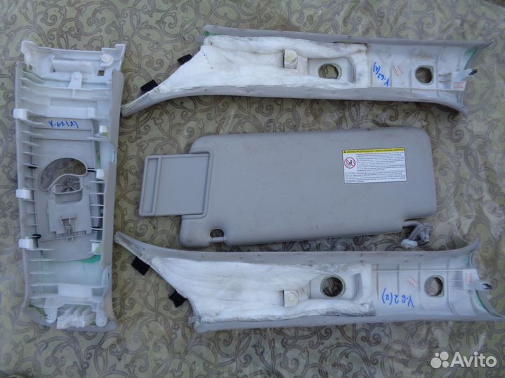 Nissan Patrol Y62 Обшивка салона, стойки салона