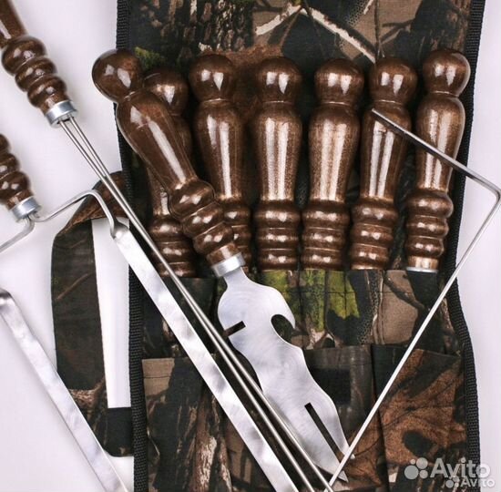 Набор шампуров в чехле