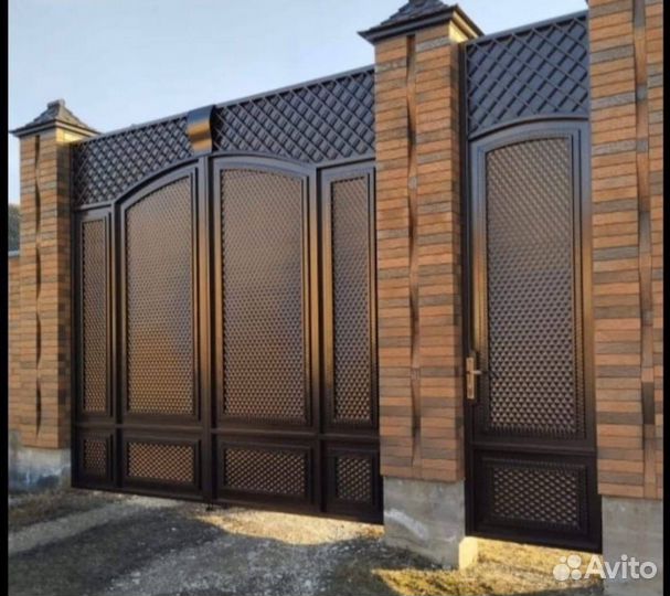 Кованые ворота