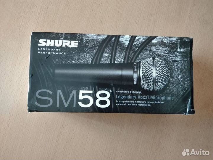 Микрофон shure sm58