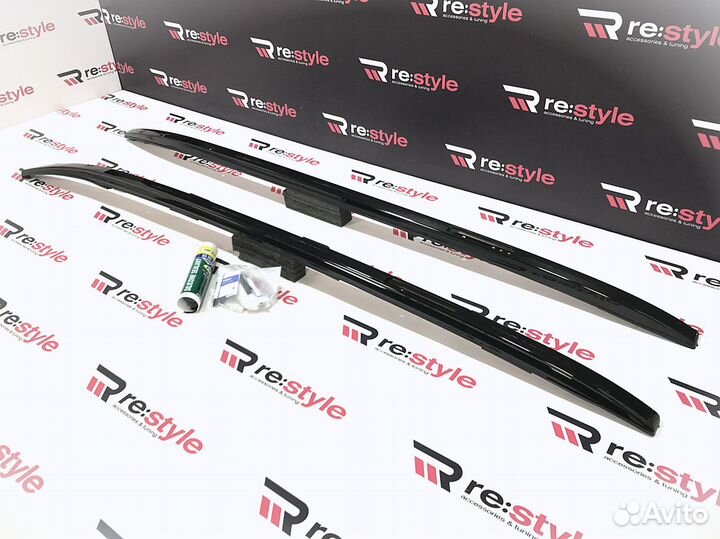 Рейлинги Toyota RAV4 (XA50) с18г Черные