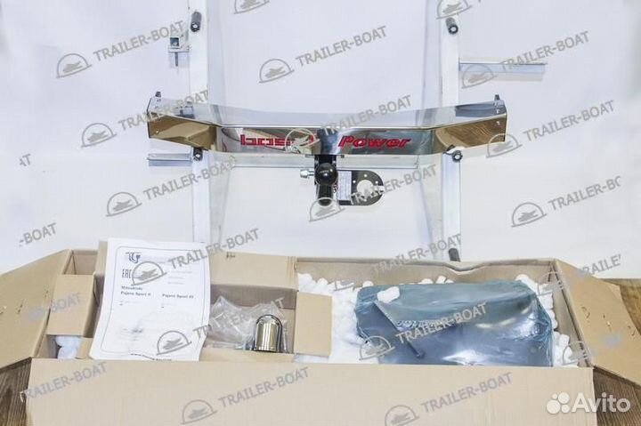 Фаркоп Mitsubishi Pajero Sport II 2008-2016, рама и крюк шар 50 мм, 27141