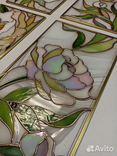 Изготовление витражей (Тиффани)