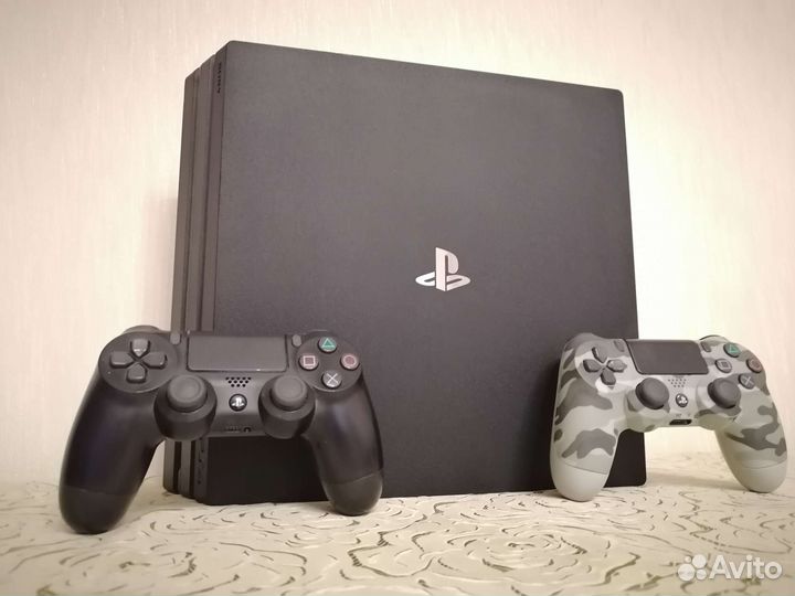 Playstation 4 PRO 1tb + множество игр