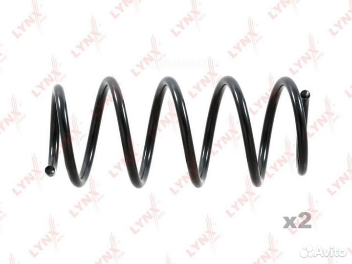 Lynxauto SC-1075 Пружина ходовой части перед прав