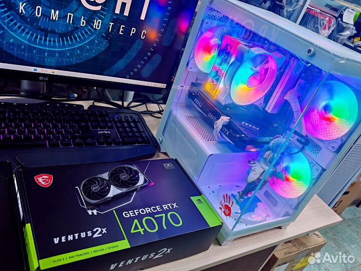 Новый игровой компьютер 