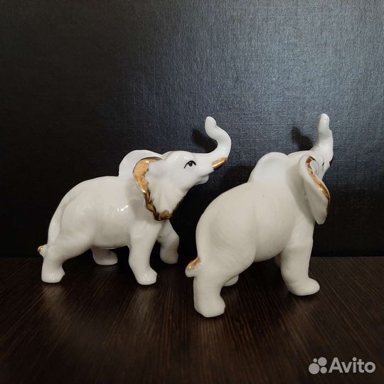 Статуэтки слоны керамические