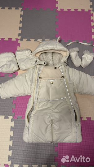 Комбинезон трансформер зимний 74