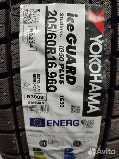 Yokohama Ice Guard IG50+ 205/60 R16