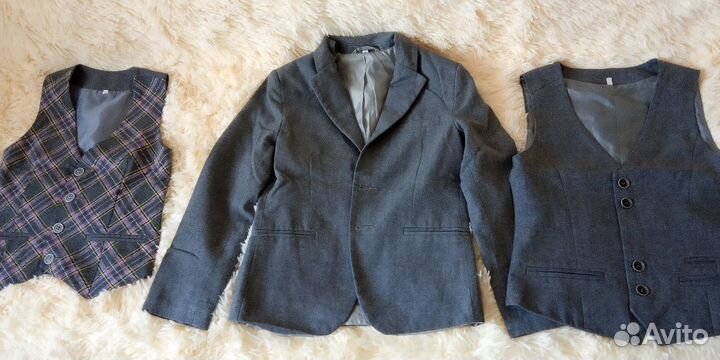 Школьная форма серая 28-32