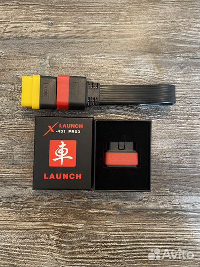 Launch x431 DBScar 1 red б/у обновления