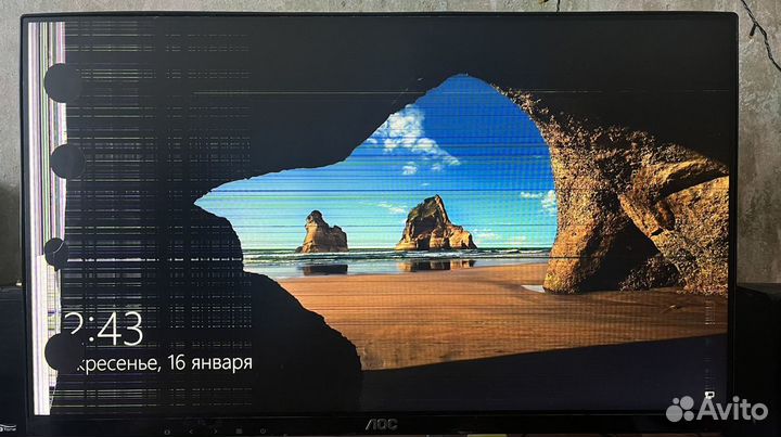 Монитор FHD 24’’ AOC i2481FHX на запчасти