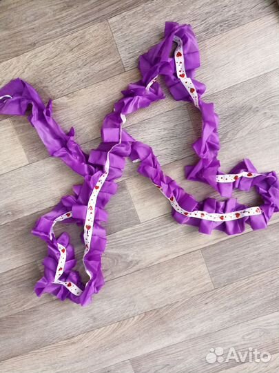 Лента свадебная украшение для машины