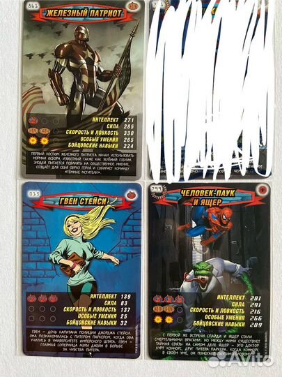 Карточки Человек Паук, Черепашки Ниндзя, Скуби Ду