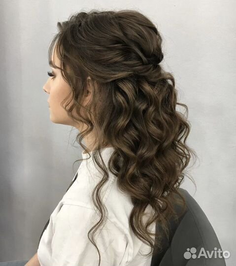 Свадебные прически и макияж