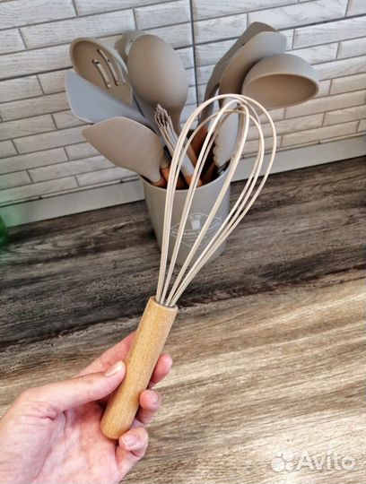 Набор кухонных принадлежностей+ Подставка/Новый