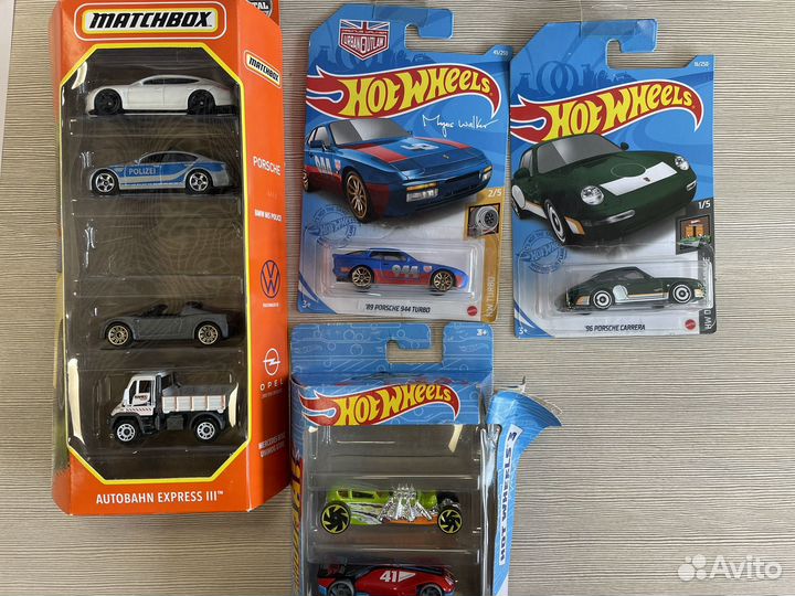 Hot wheels, matchbox модели