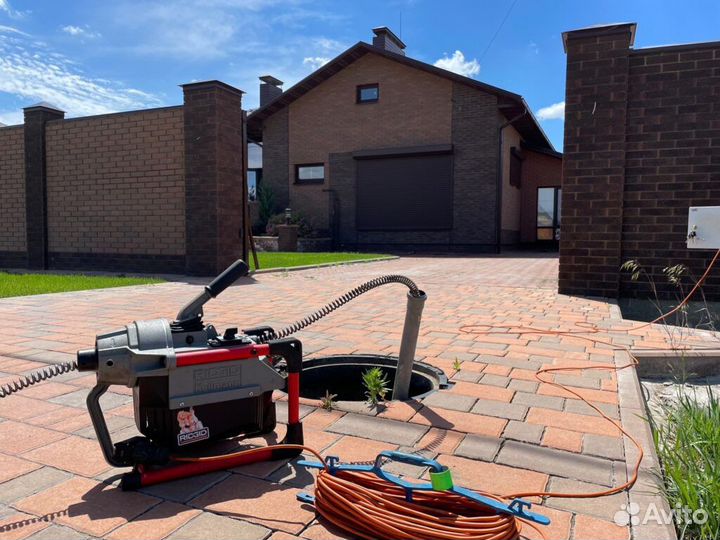 Прочистка канализации, чистка, устранение засор