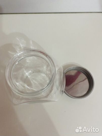 Банка для сыпучих стекло