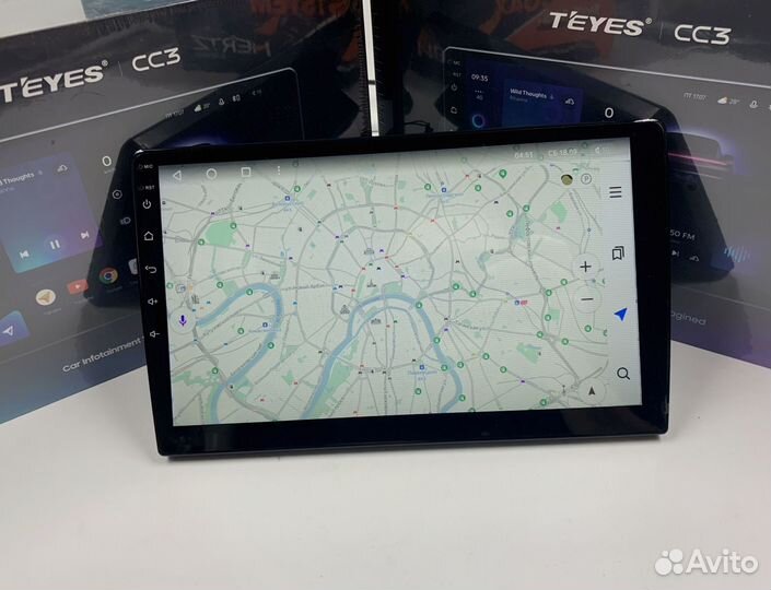 Магнитола на андройде Teyes CC3 6/128 для Форд Фок