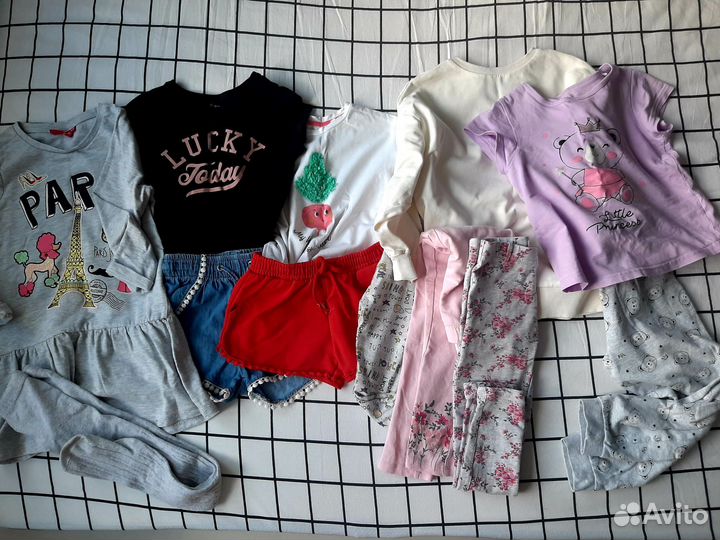 Одежда для девочки пакетом 110