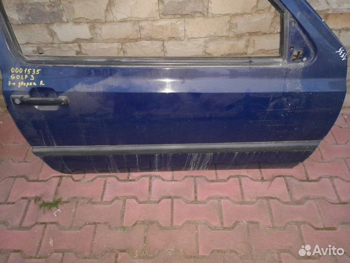 Дверь передняя правая Volkswagen Golf 3 1991-1997