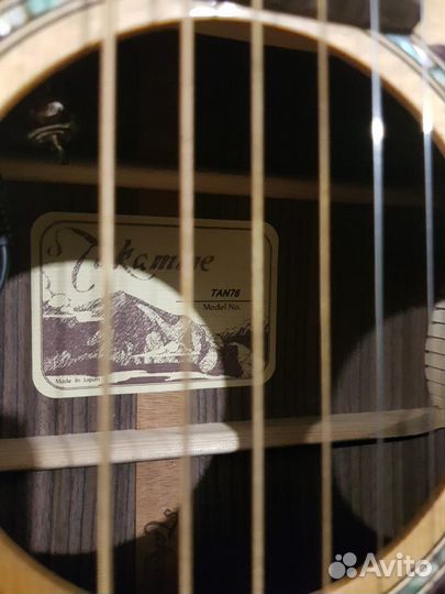 Электроакустическая гитара Takamine TAN 76 новая