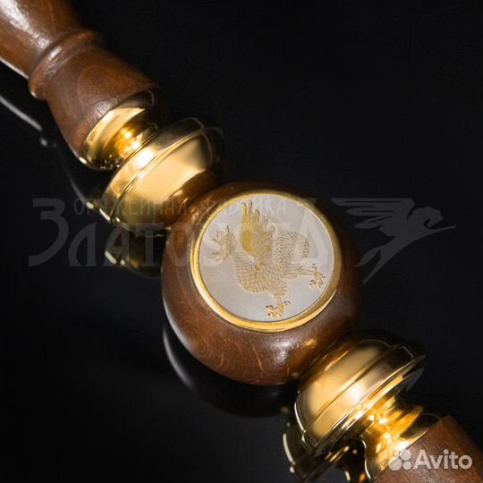 Ложка для обуви золотая «Эстет»