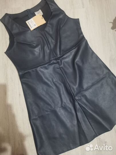 Кожаный сарафан