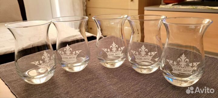 Хрусталь рюмки, стаканы, стопки,стаканы Турецкие