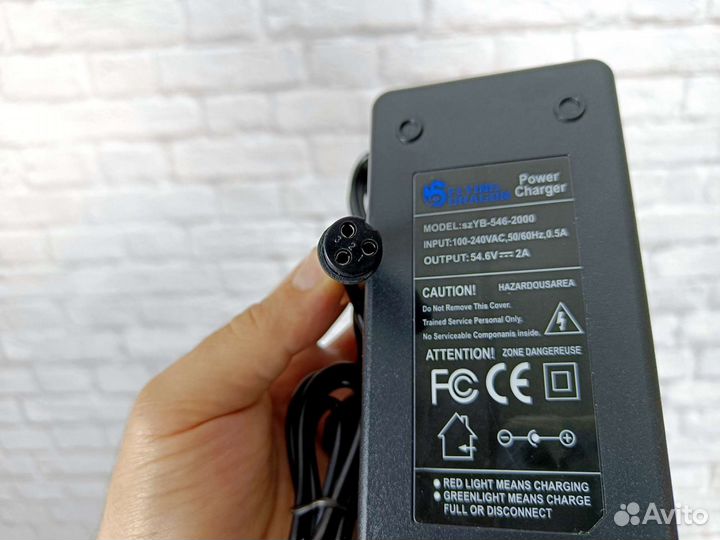 Зарядное Устройство для Kugoo M4 Pro 48V, 2A