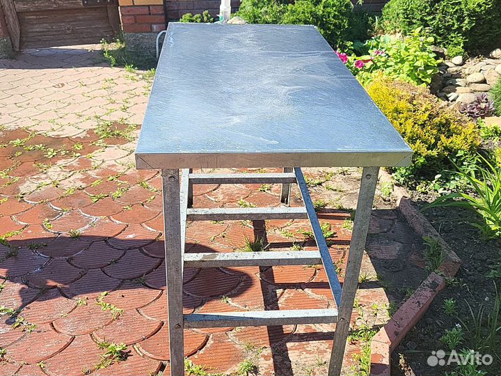 Мойка из нержавейки двойная бу и стол