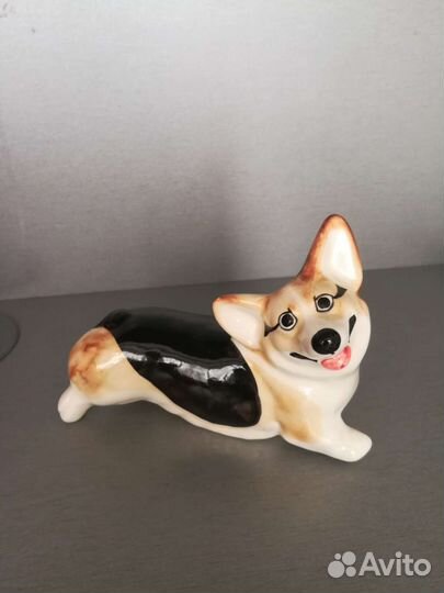 Фарфоровые статуэтки собак лфз