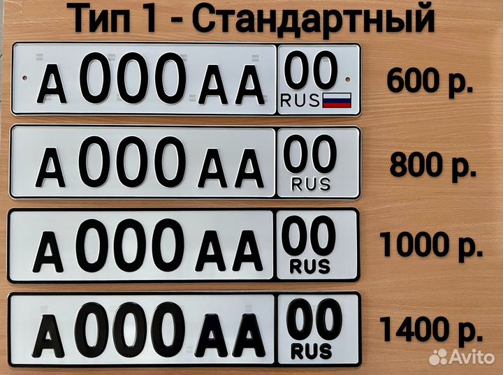 Изготовление дубликат гос номер знак Брянск