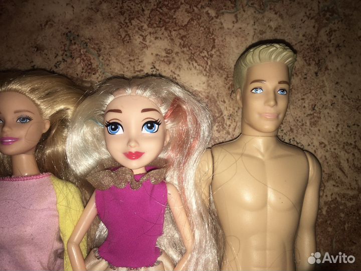 Куклы одним лотом, пакетом