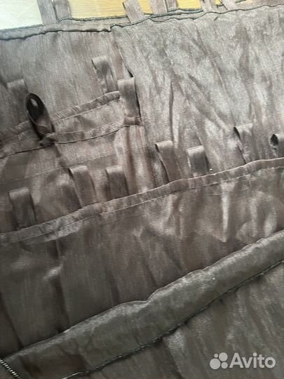 Красивые шторы на ушках. (венге )