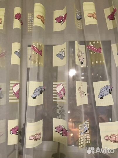 Тюль для детской комнаты