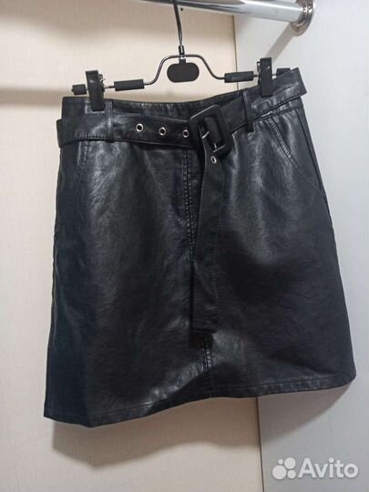 Кожзам юбка