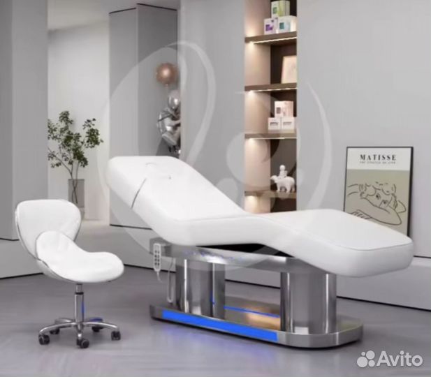 Массажный стол Deluxe Chrome, 4 мотора