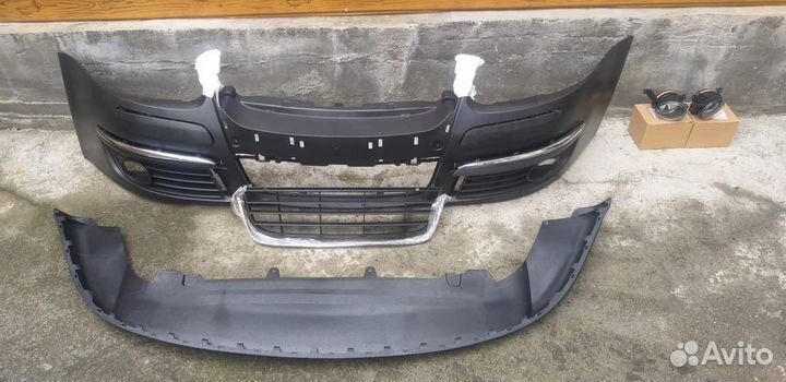 Бампер передний volkswagen jetta 5