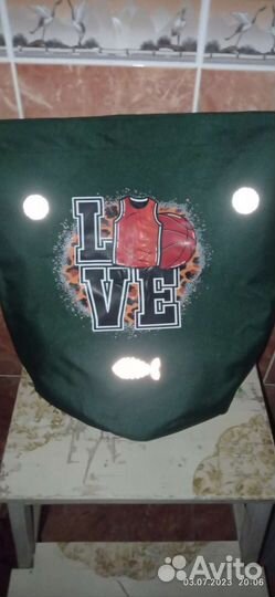 Мешок-сумка-рюкзак для баскетбольного мяча