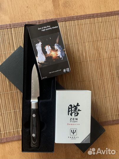 Ножи кухонные yaxell, zwilling, global