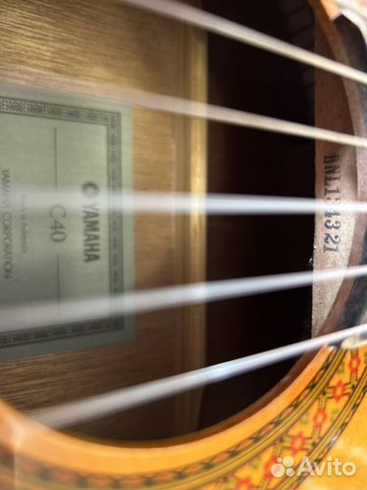 Гитара Yamaha С40 (Индонезия)