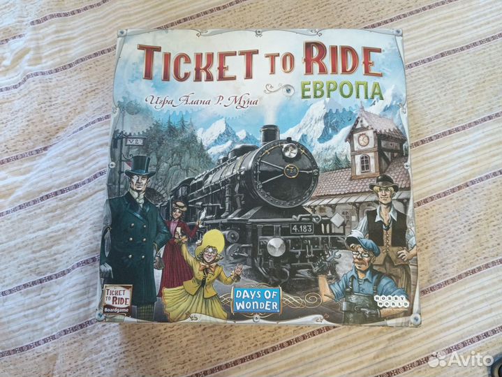 Настольная игра ticket to ride
