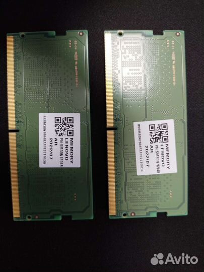 Sodimm ddr5 Samsung 2x8GB