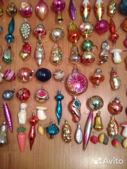 Сссровские ёлочные игрушки