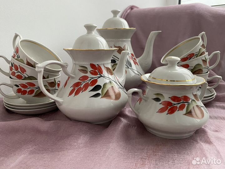 Сервиз чайно-кофейный